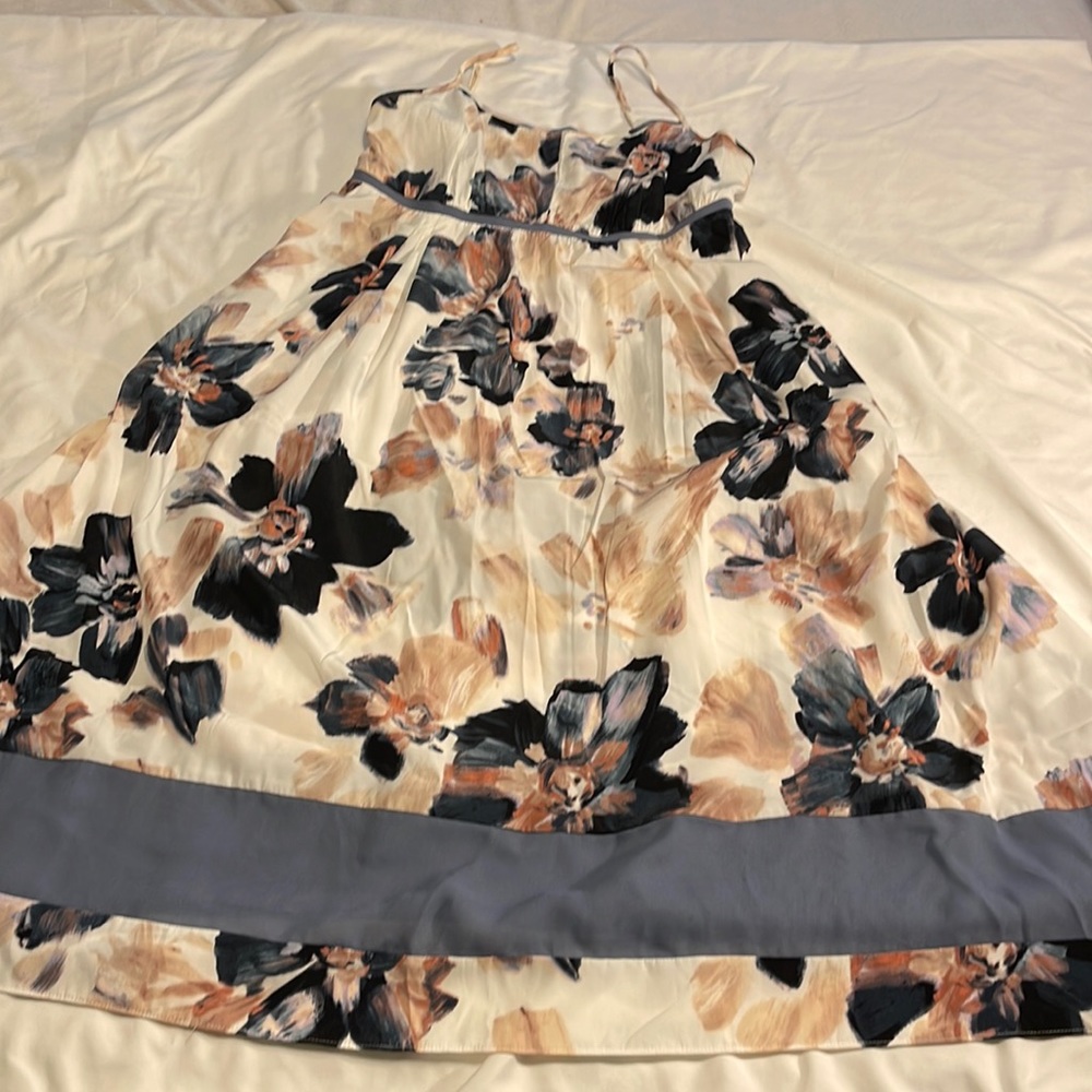 SimplyVera floral spaghetti strap dress